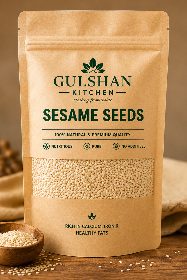 Gulshan Kitchen Premium Sesame Seeds | 100% Natural & Nutrient-Rich