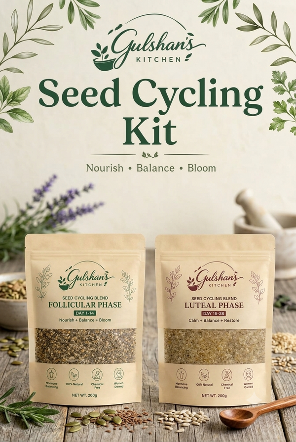 Gulshan Kitchen – Seed Cycling Kit 🌿