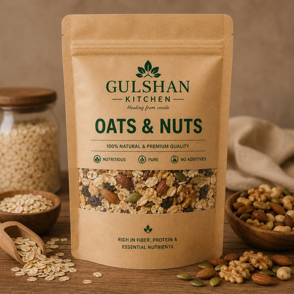 Gulshan Kitchen Oats with Nuts  | 100% Natural & Nutrient-Rich